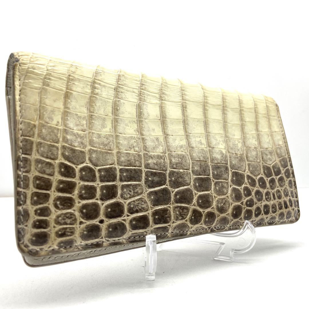 極美品✨ヴィトン　サハラ　ポルトフォイユ　ブラザ　ヒマラヤクロコ　二つ折り　財布