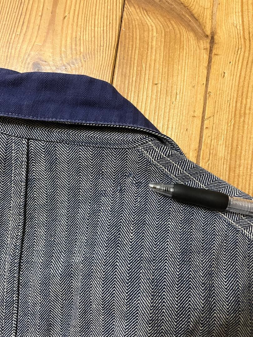 ビンテージ　ショップコート　ヴィンテージ ユニオンメイド　古着　デトロイト