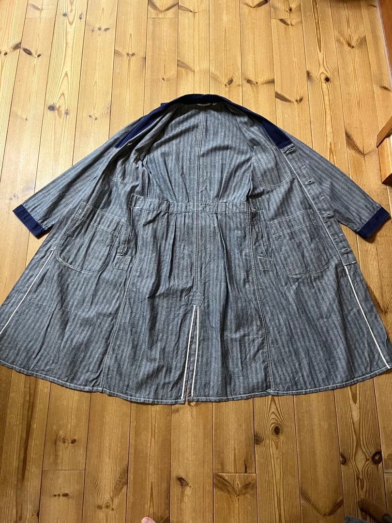 ビンテージ　ショップコート　ヴィンテージ ユニオンメイド　古着　デトロイト