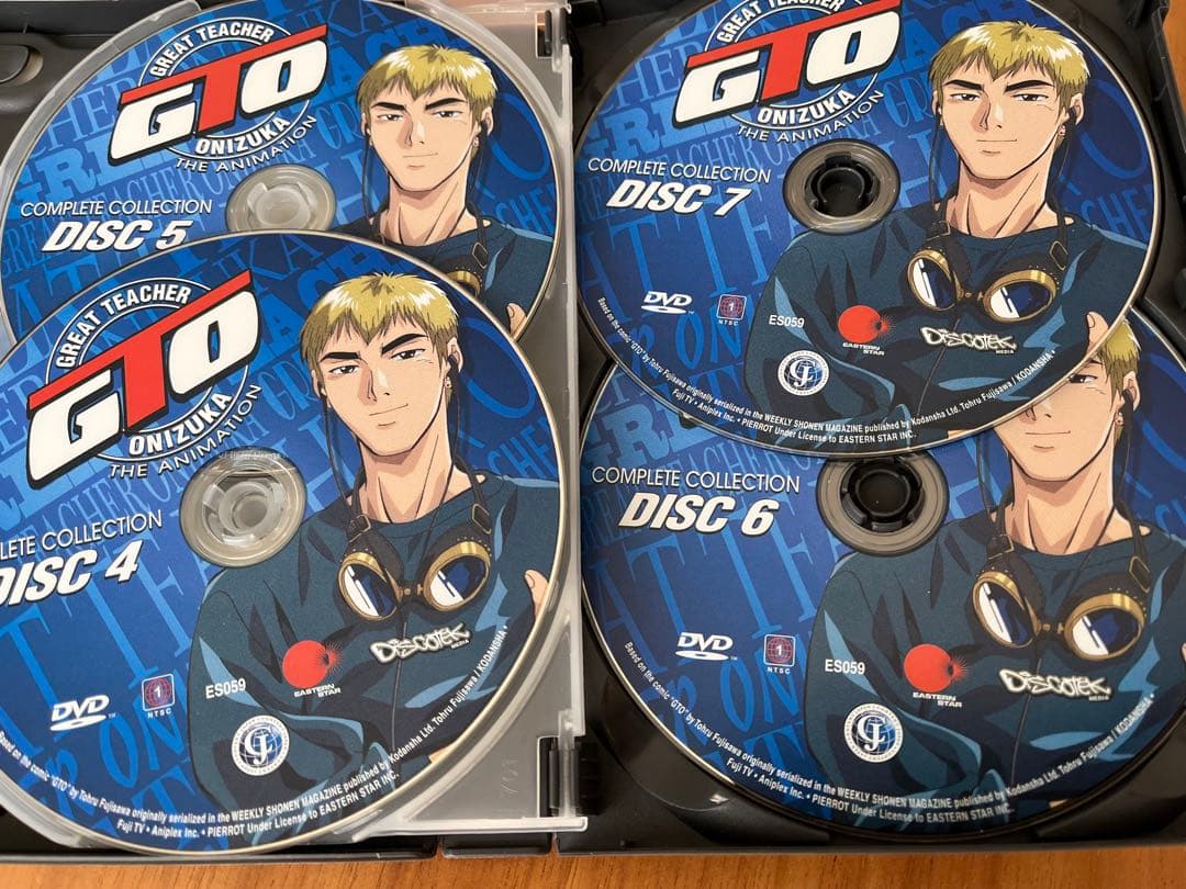 GTO アニメ版　DVD 全43話BOXセット　米国版