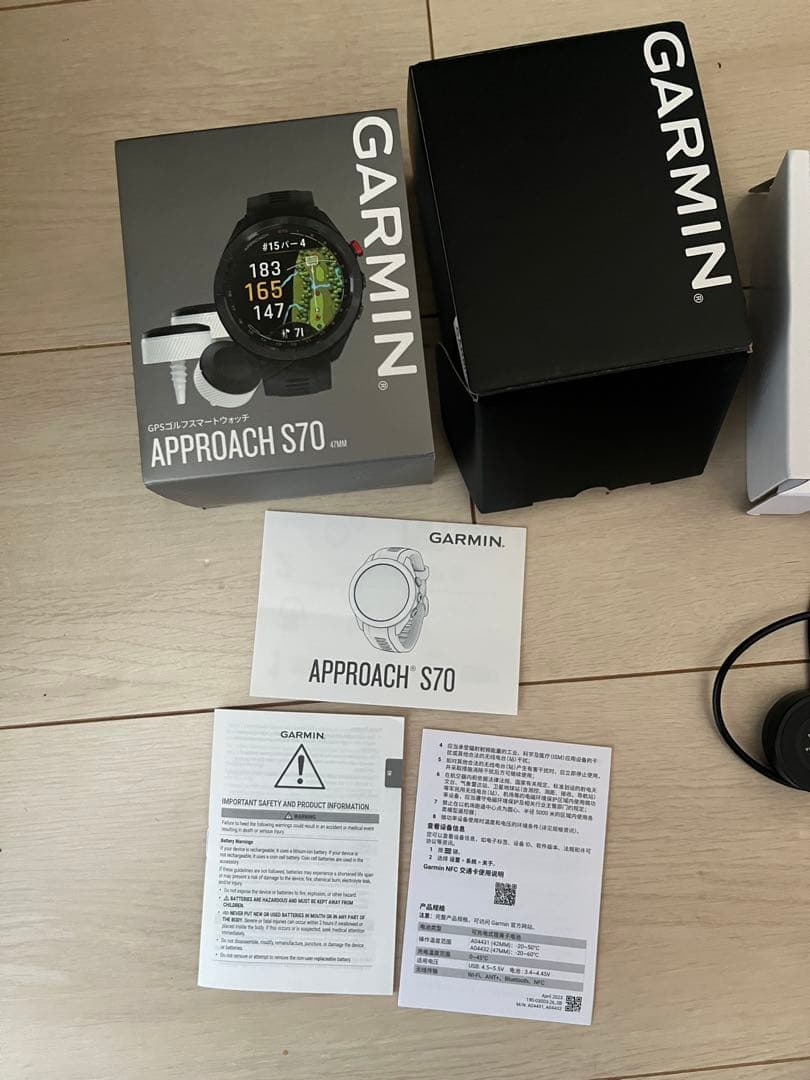 ガーミンアプローチs70 47mm