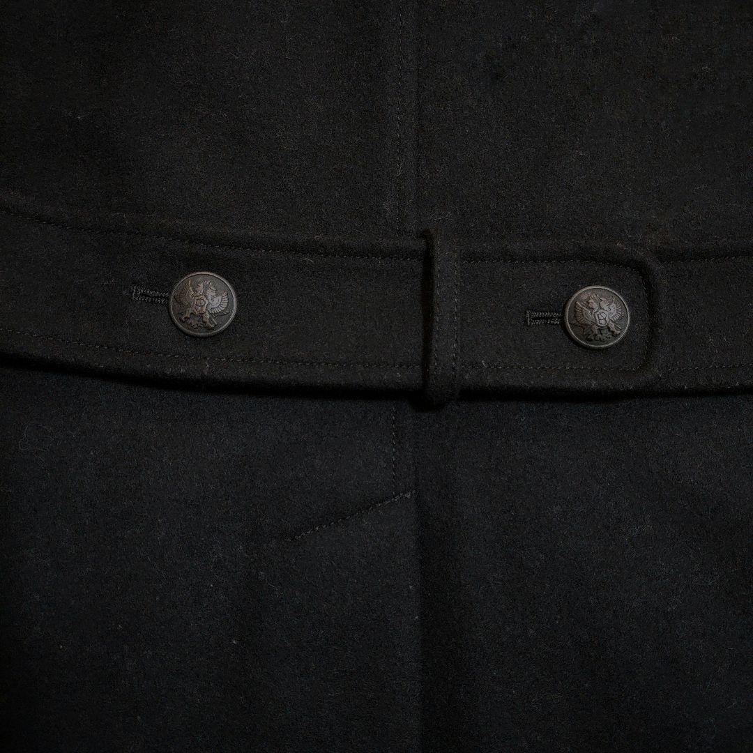 極美品✨PSポールスミス　ピーコート カシミヤ混　キルティング　銀ボタン　黒