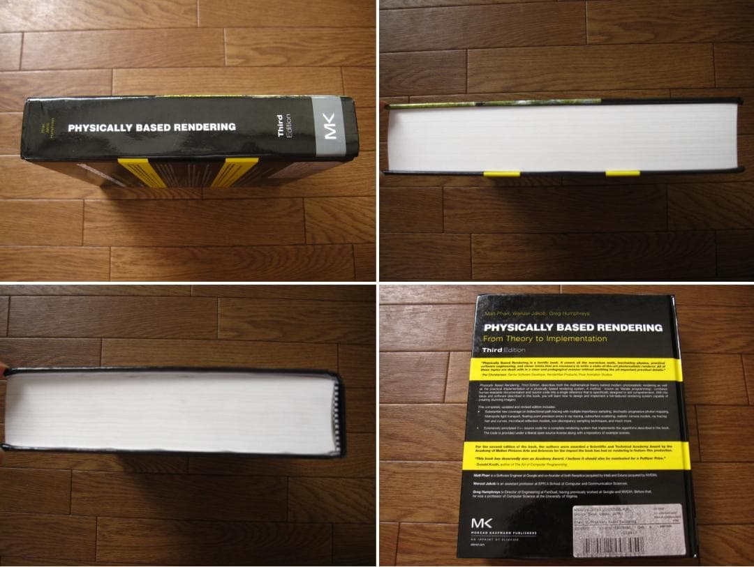 洋書 Physically Based Rendering Third Edition