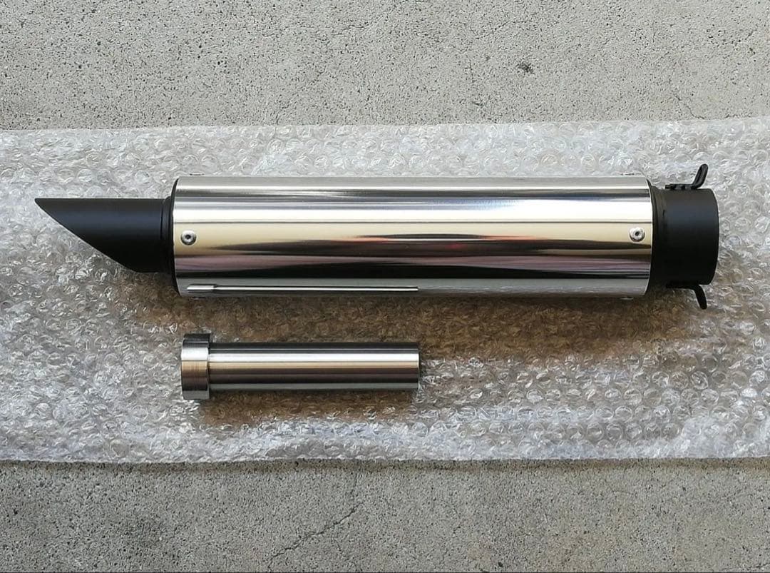 激鳴きバッフル付きの真空サイレンサー50.8π　CBXゼファーXJR