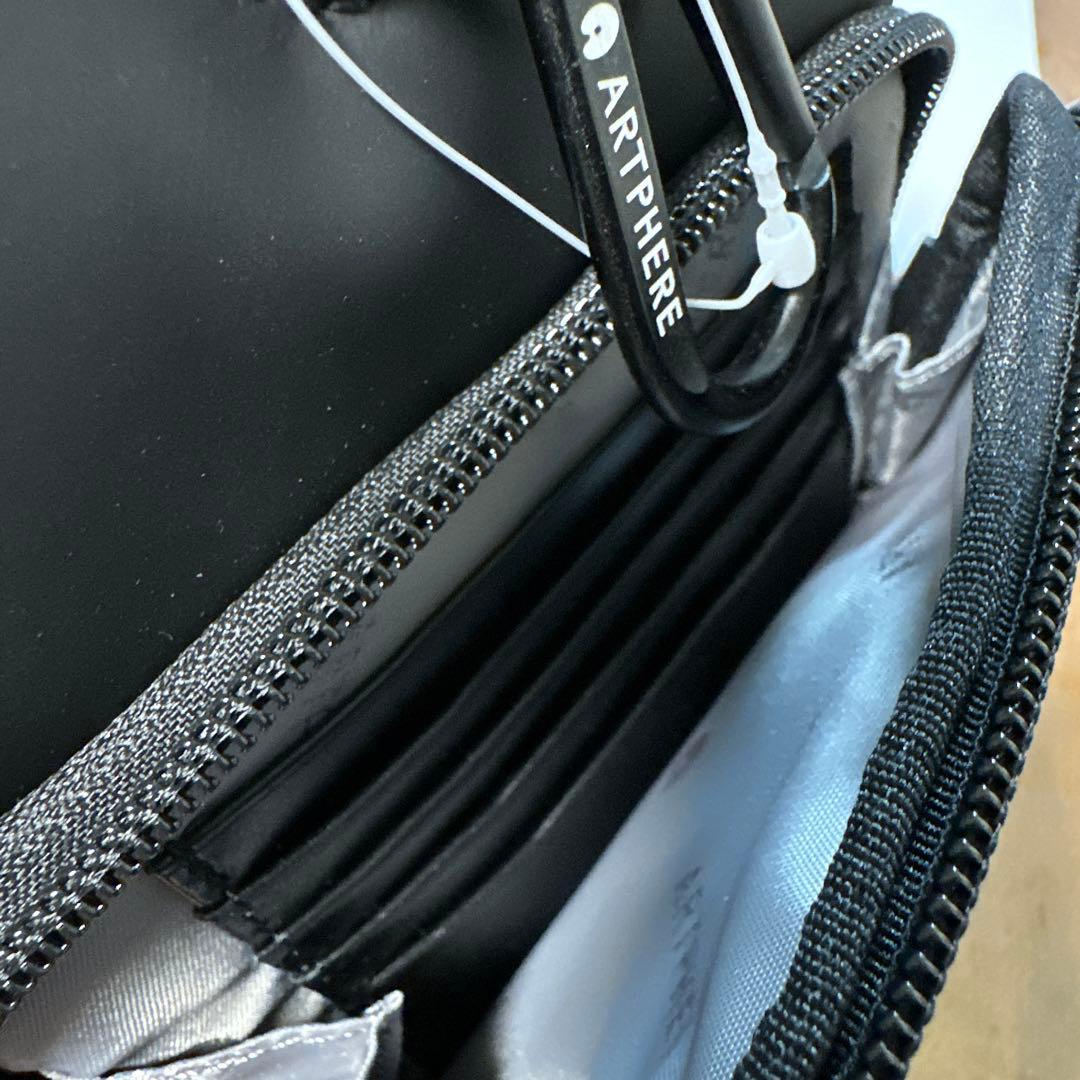 ARTPHERE アートフィアー ミニショルダーバッグ ブラック ホワイト