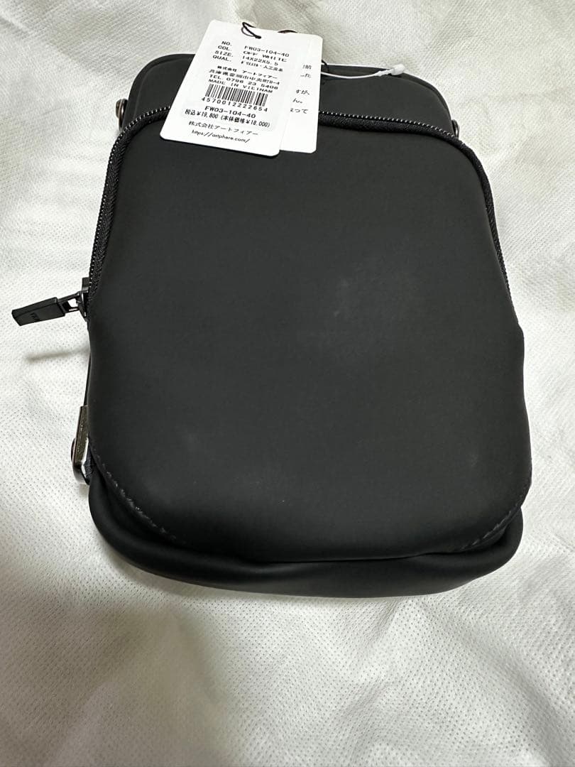 ARTPHERE アートフィアー ミニショルダーバッグ ブラック ホワイト