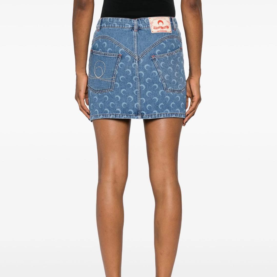 MARINE SERRE デニムミニスカート