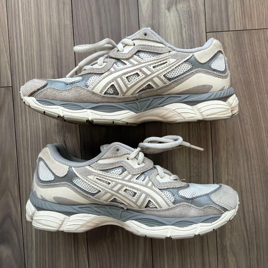 asics GEL-NYC CREAM/OYSTERGREY 24㎝