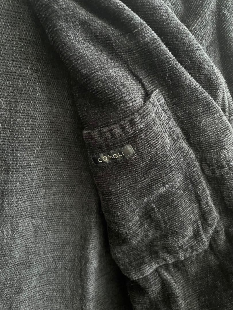comoli 20ss リネンモール スタンドカラージャケット サイズ 3