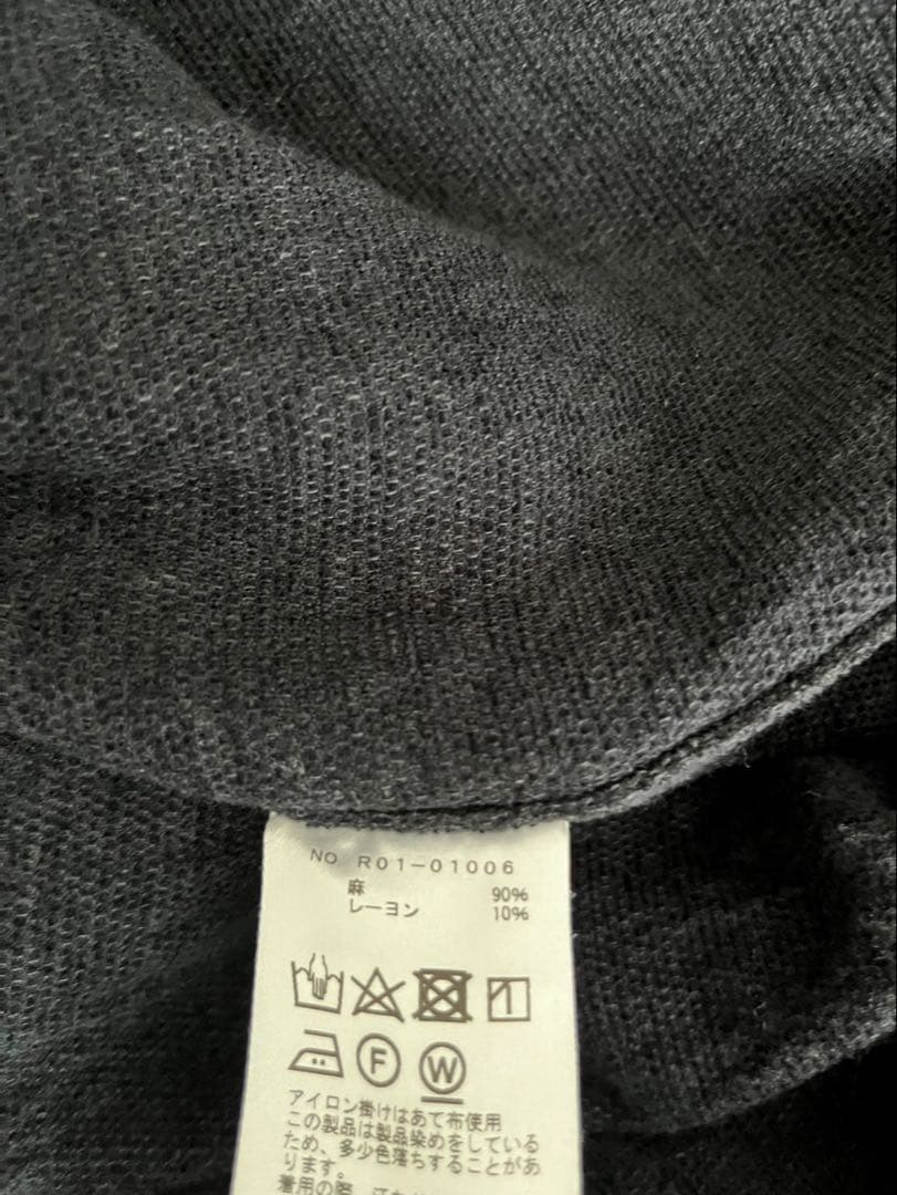 comoli 20ss リネンモール スタンドカラージャケット サイズ 3