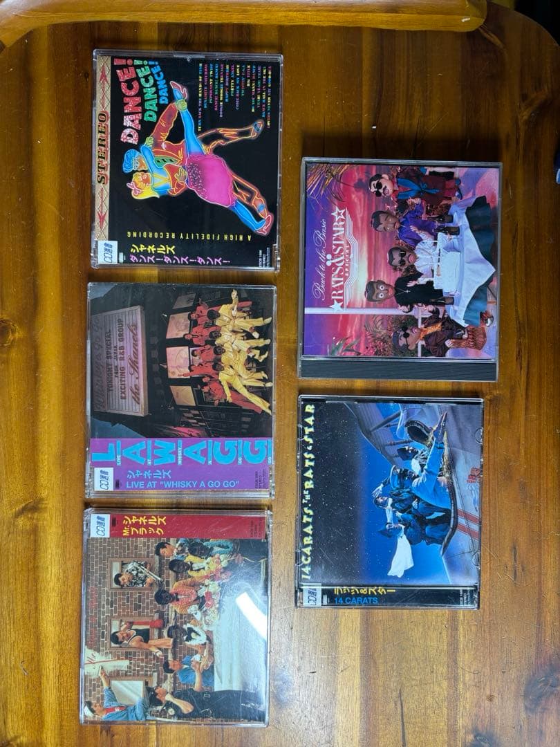 シャネルズ、ラッツアンドスター　CD5枚セット