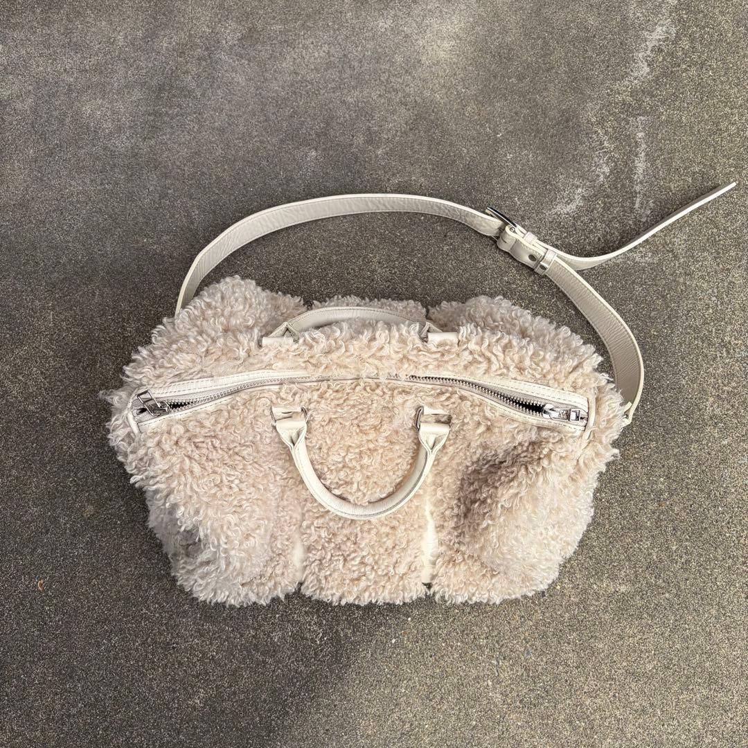 BIo wear ボストンバッグ M クリーム