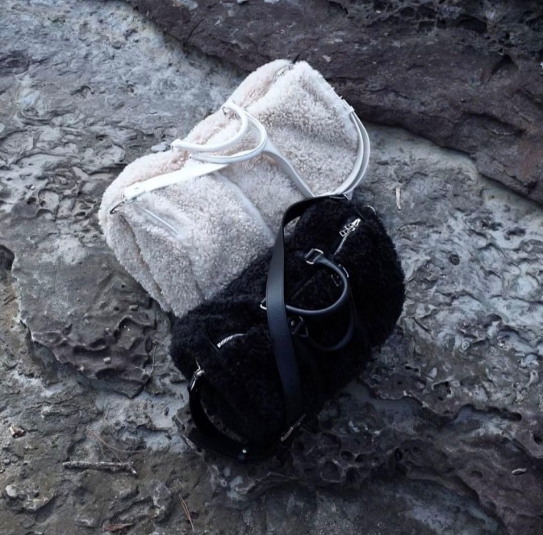 BIo wear ボストンバッグ M クリーム