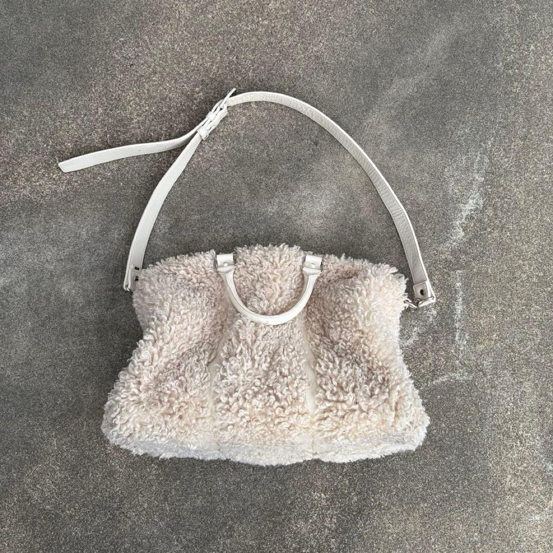 BIo wear ボストンバッグ M クリーム