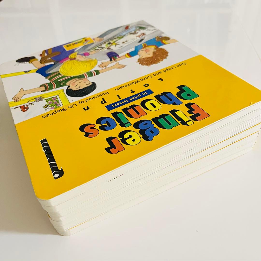 Jolly Phonics Finger Phonics 1-7 全巻セット