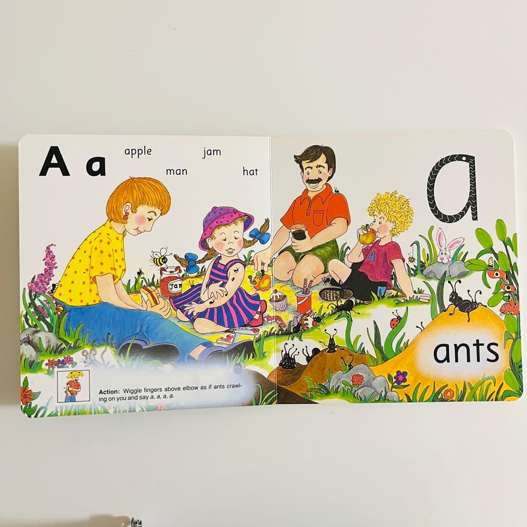 Jolly Phonics Finger Phonics 1-7 全巻セット