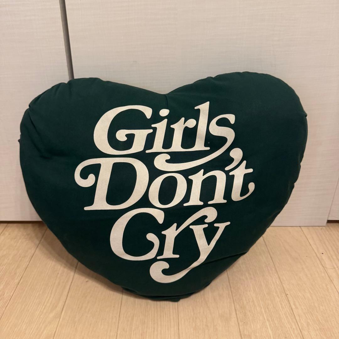 verdy girls don't cry クッション グリーン
