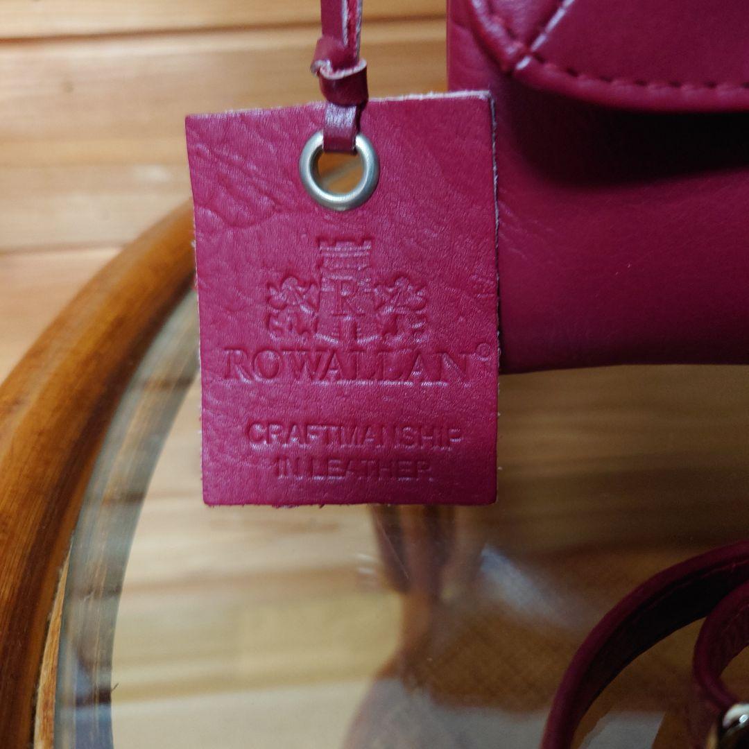 【美品】Rowallan of Scotland レザー ショルダーバッグ 2点