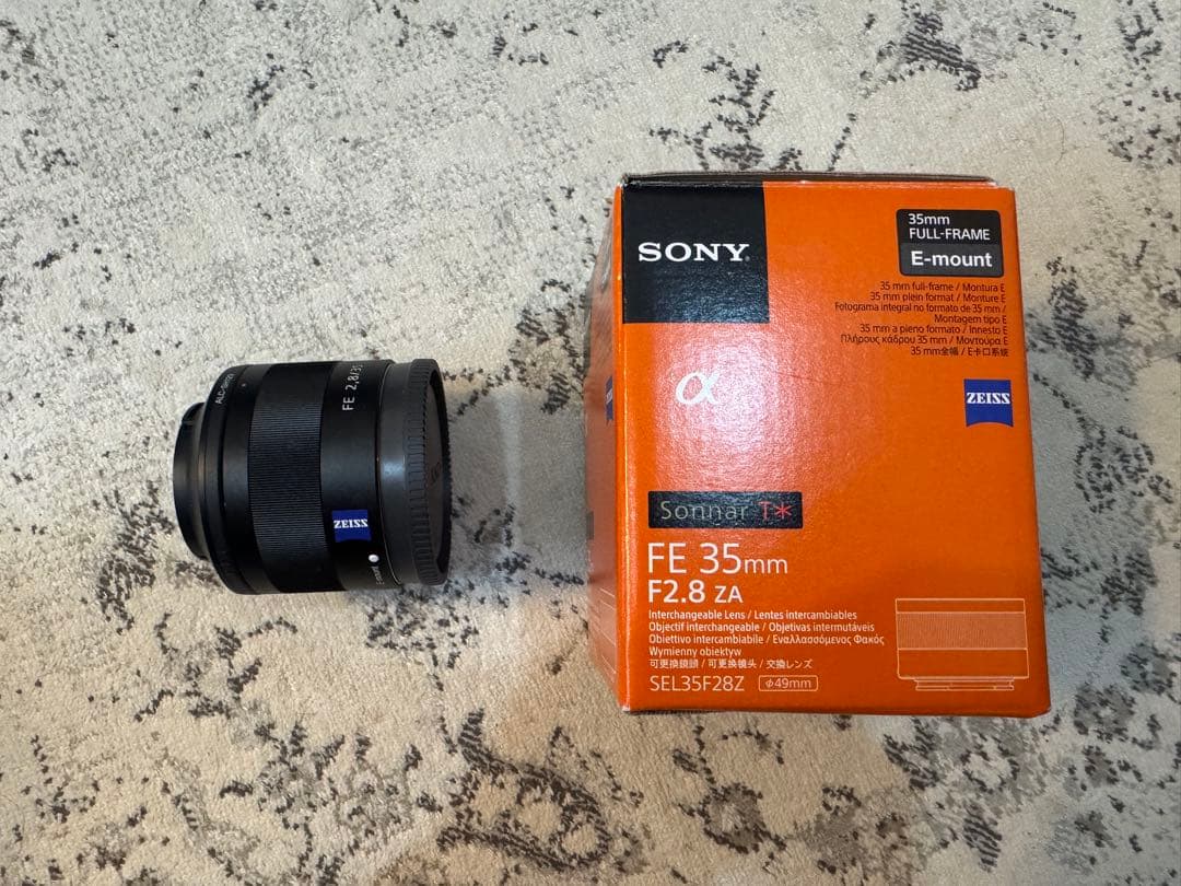 レンズ(単焦点) Sonnar T* FE 35mm F2.8 ZA SEL35F28Z