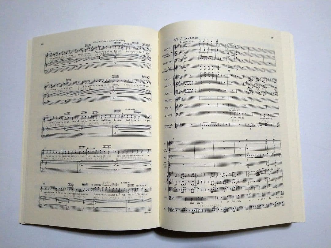 モーツァルト フィガロの結婚 スコア