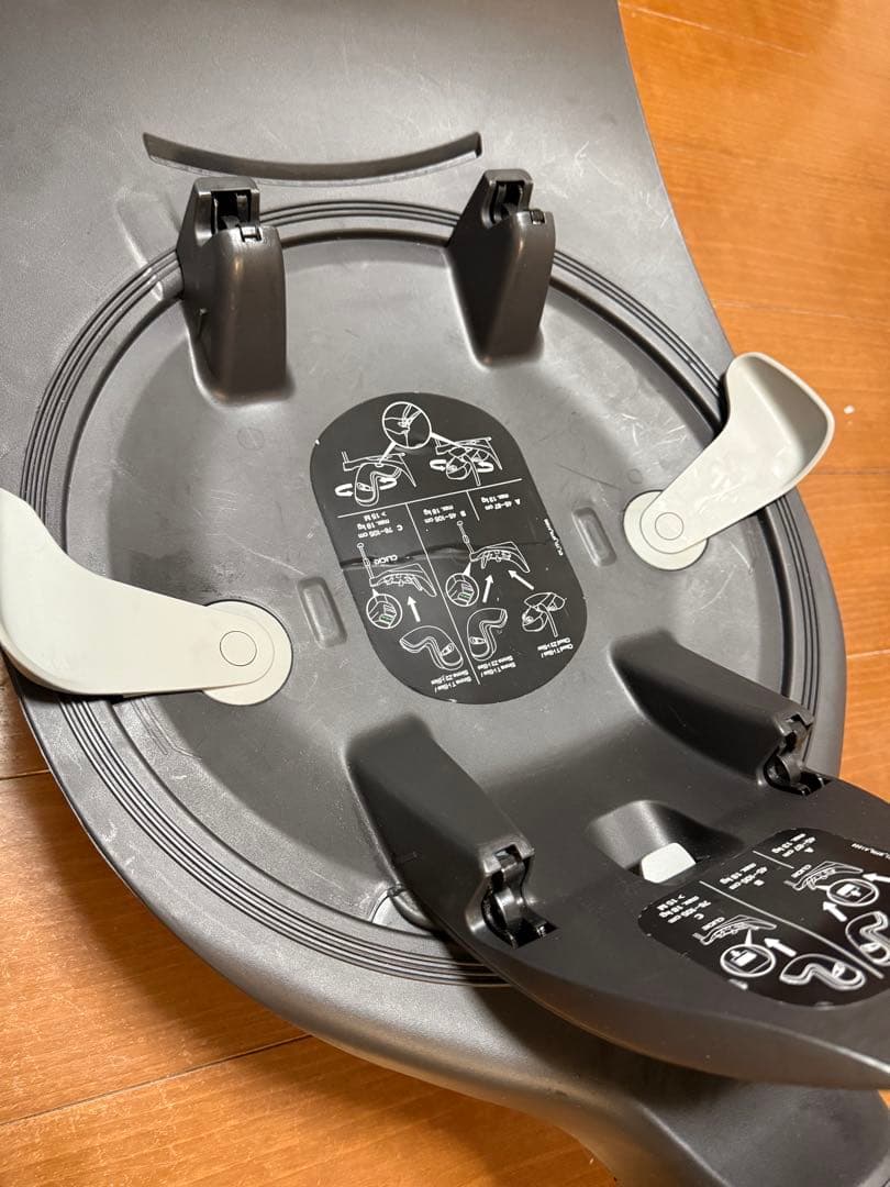 【美品】cybexサイベックス ベースTセット　ミラージュグレープラス