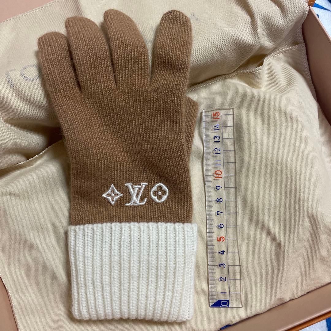 LOUIS VUITTONルイヴィトン　LV ヘッドライン グローブ　手袋