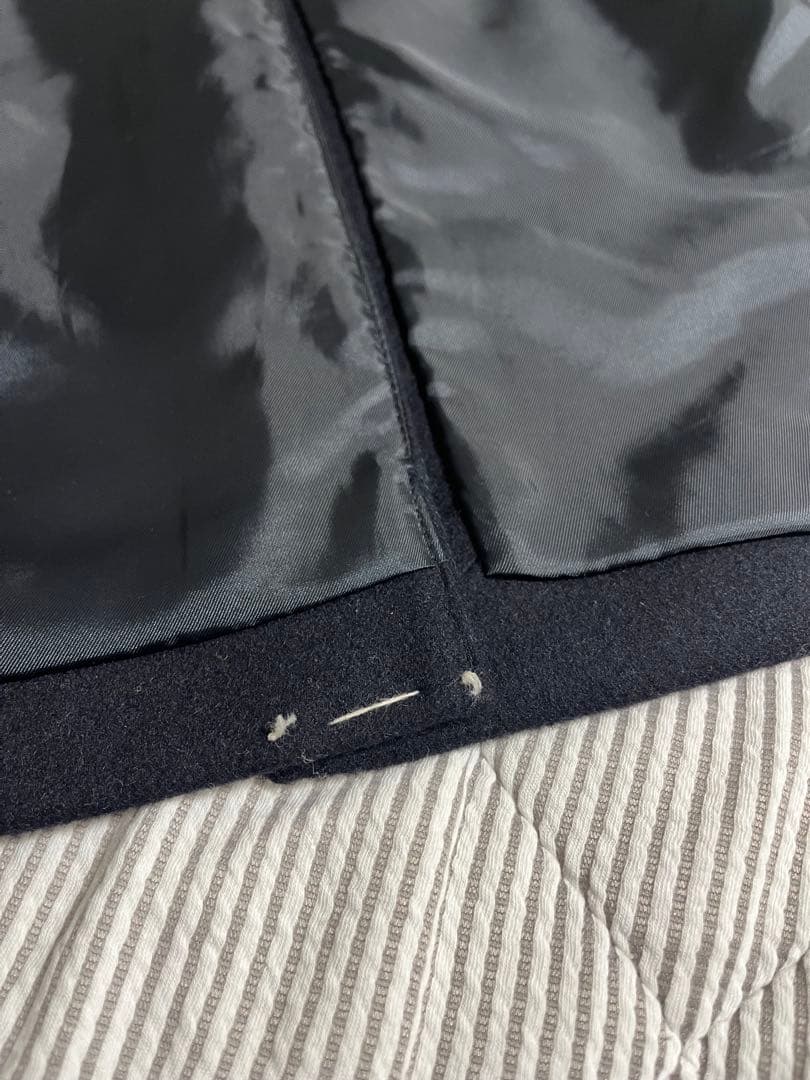 ユニクロ ウールカシミヤチェスターコート ネイビー Mサイズ