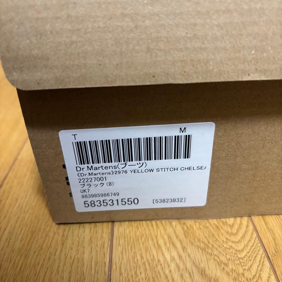 ドクターマーチン サイドゴアブーツ チェルシーブーツ 2976YS UK7