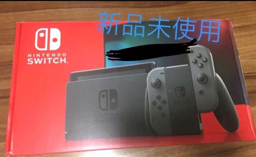【新品未使用】Nintendo Switch 本体/グレー