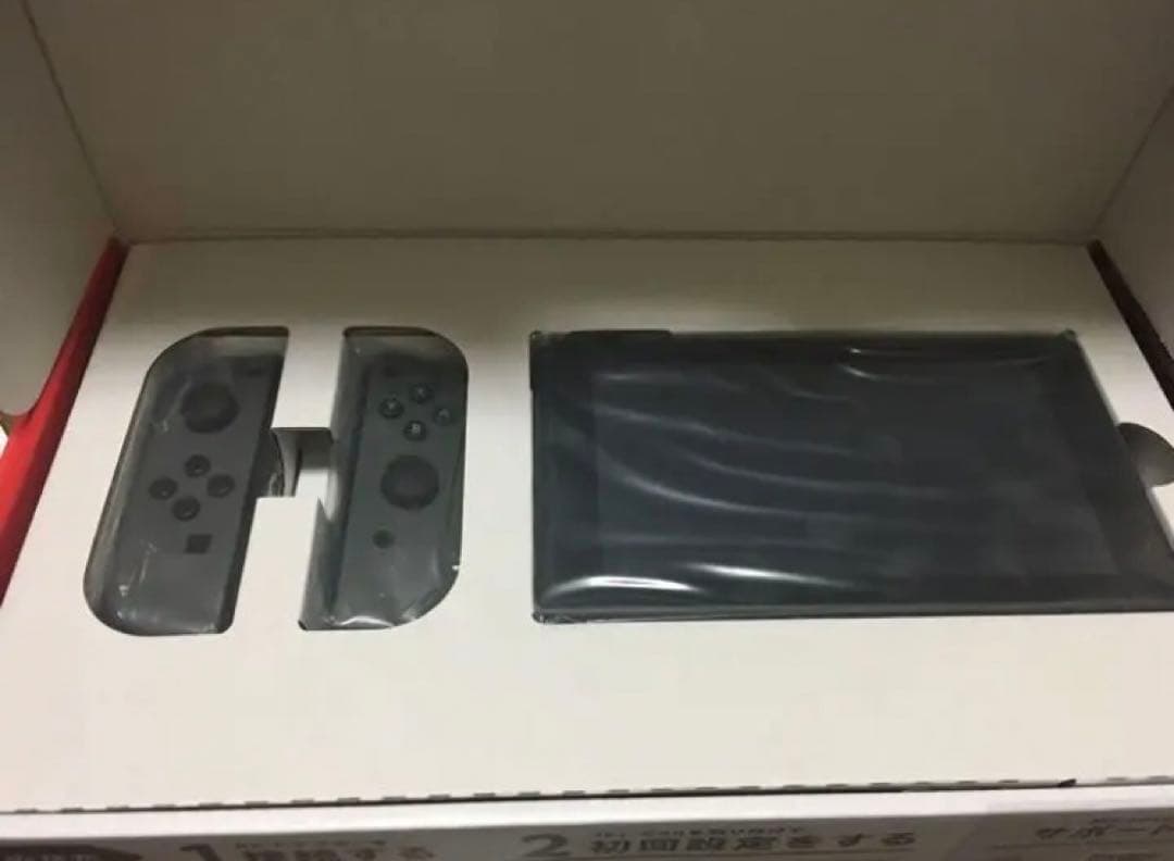 【新品未使用】Nintendo Switch 本体/グレー