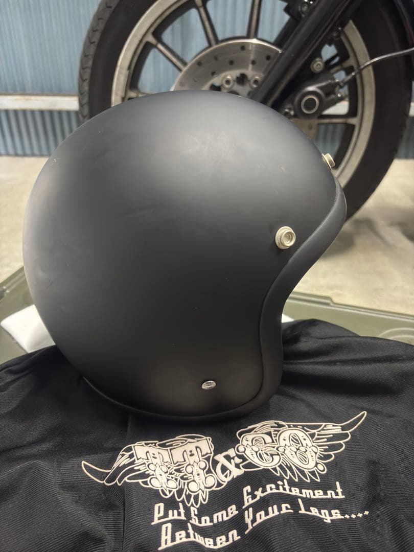 ocean beetleTT&GO ヘルメット マットブラック XLサイズ