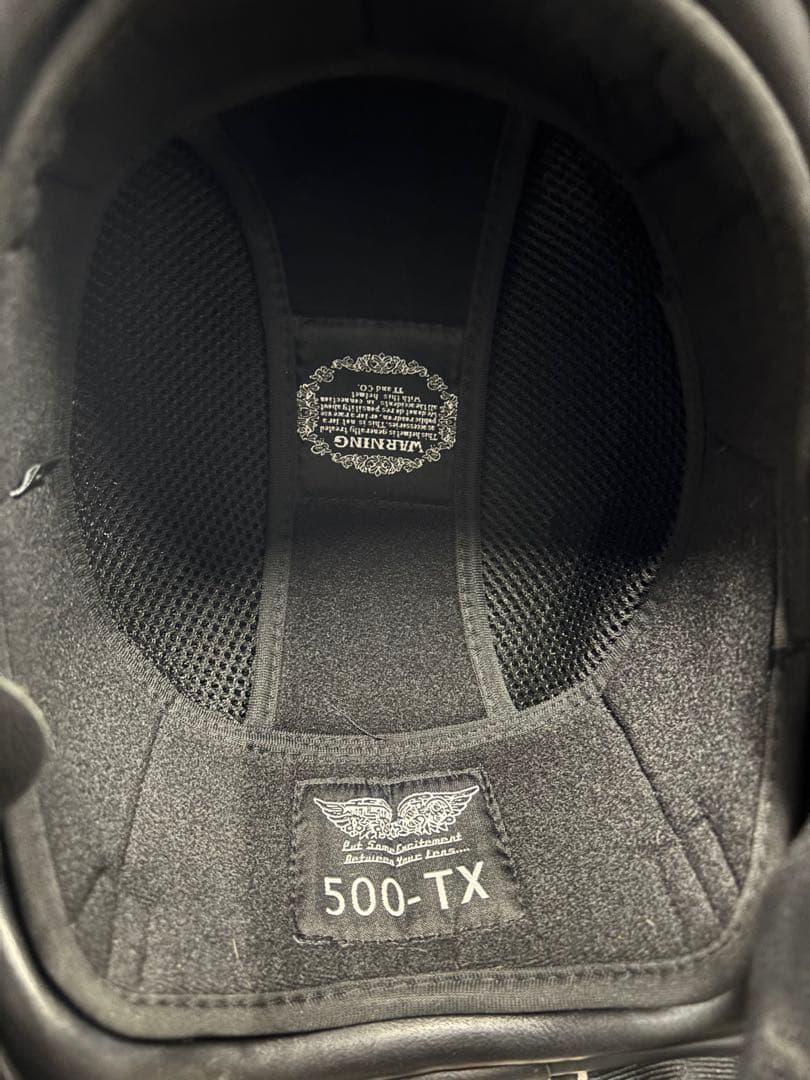 ocean beetleTT&GO ヘルメット マットブラック XLサイズ