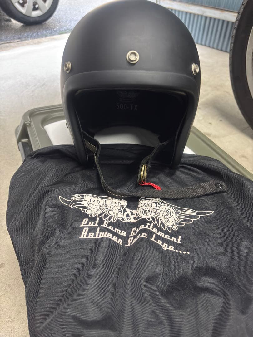 ocean beetleTT&GO ヘルメット マットブラック XLサイズ