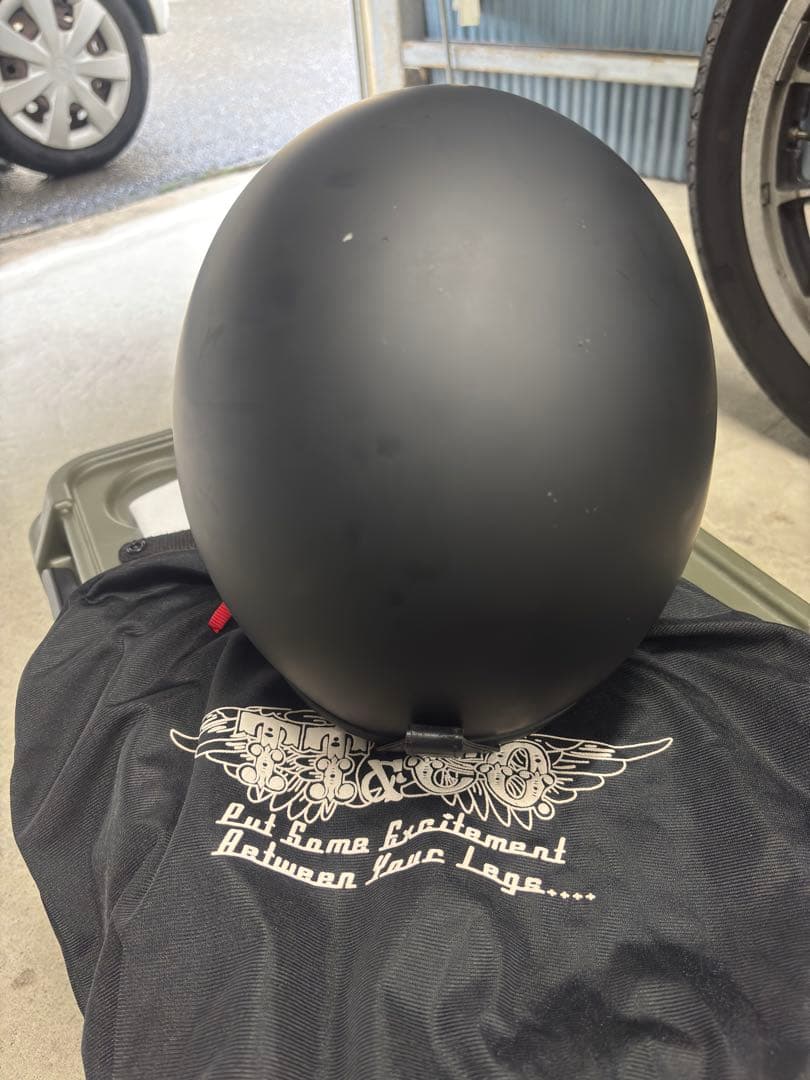 ocean beetleTT&GO ヘルメット マットブラック XLサイズ