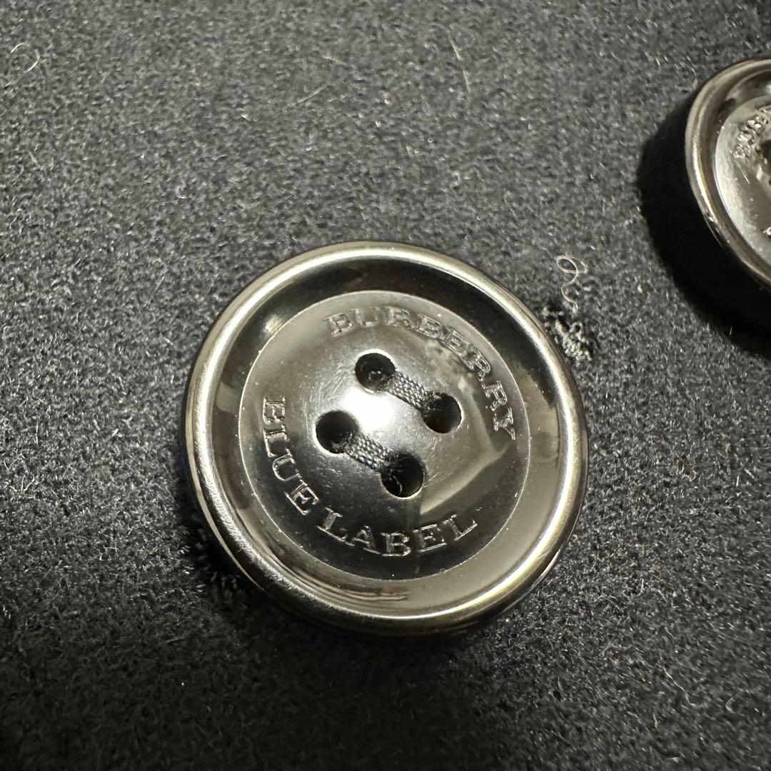 美品　BURBERRYBLUELABEL ウールコート　ノバチェック　アンゴラ混