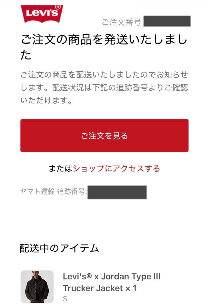 Levi's®×Jordan Type III Trucker Jacket