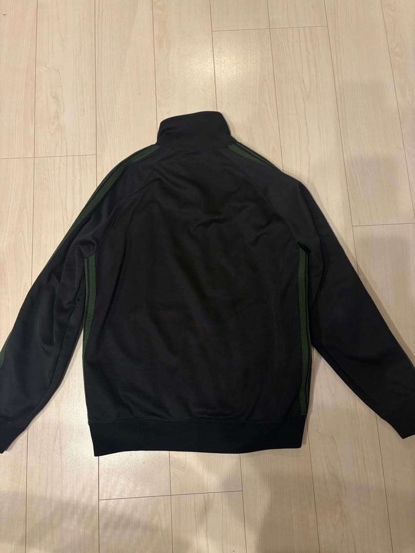 needles トラックジャケット　ブラック　グリーン