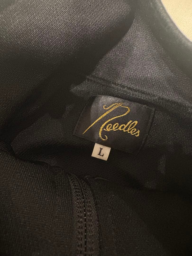 needles トラックジャケット　ブラック　グリーン