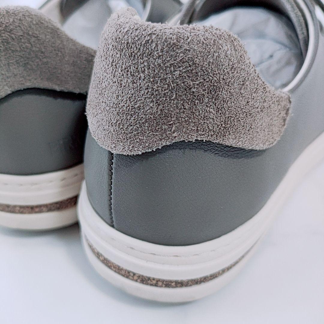 極美品✨ビルケンシュトック ベンドロー スニーカー　24.5　グレー　ブラウン