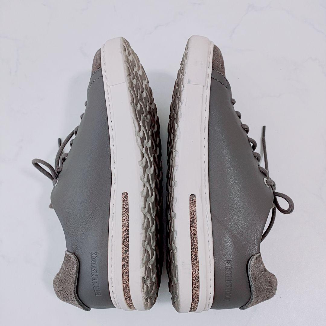 極美品✨ビルケンシュトック ベンドロー スニーカー　24.5　グレー　ブラウン