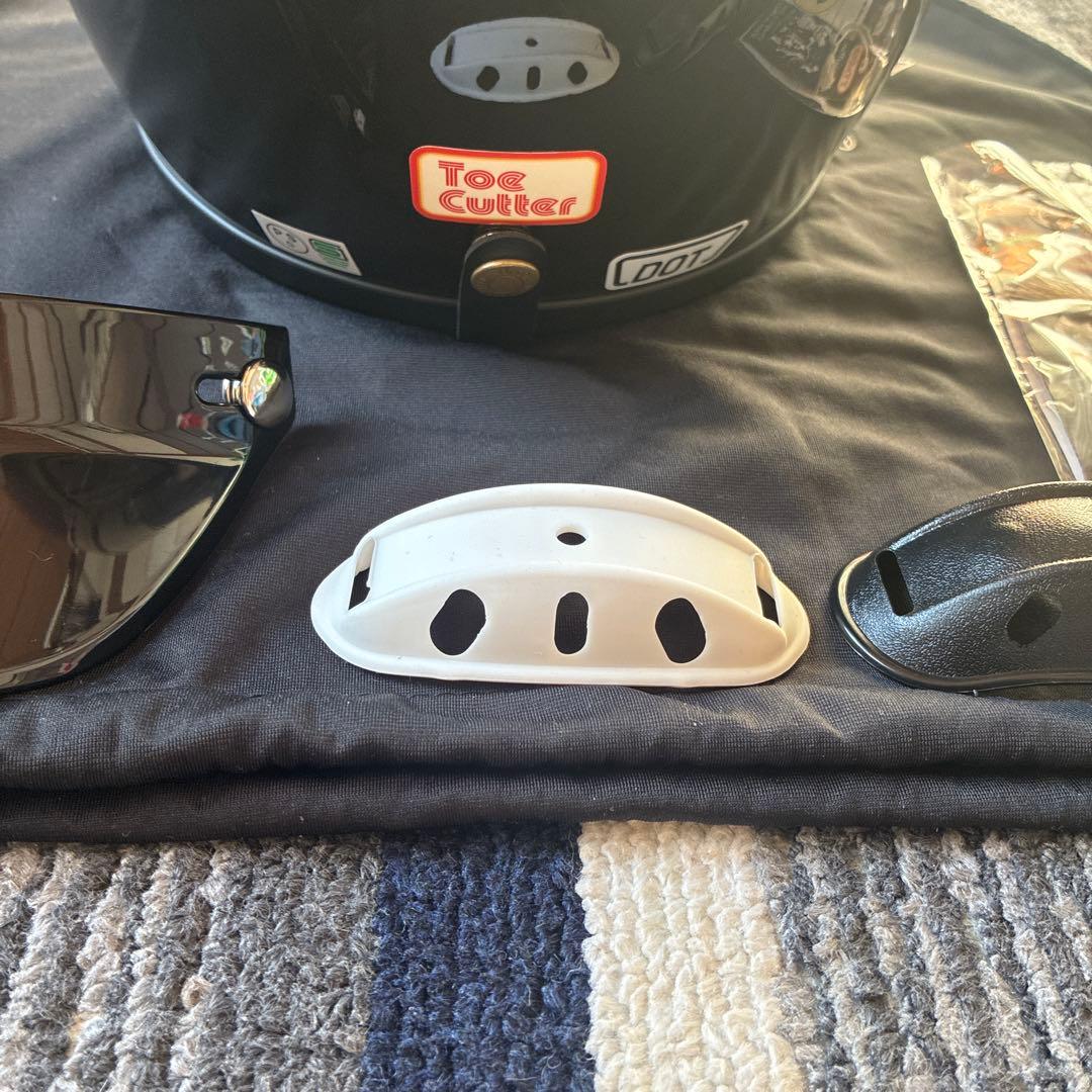 TT&CO トゥーカッター ヘルメット SG/DOT スタンダード ブラック