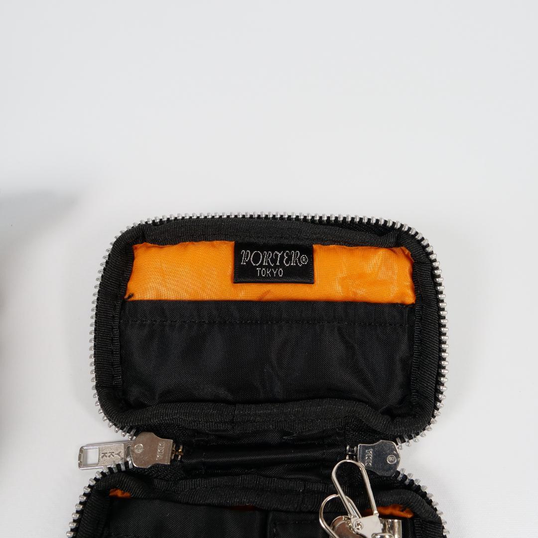 極美品✨ PORTER ポーター タンカー キーケース 6連 ブラック ナイロン