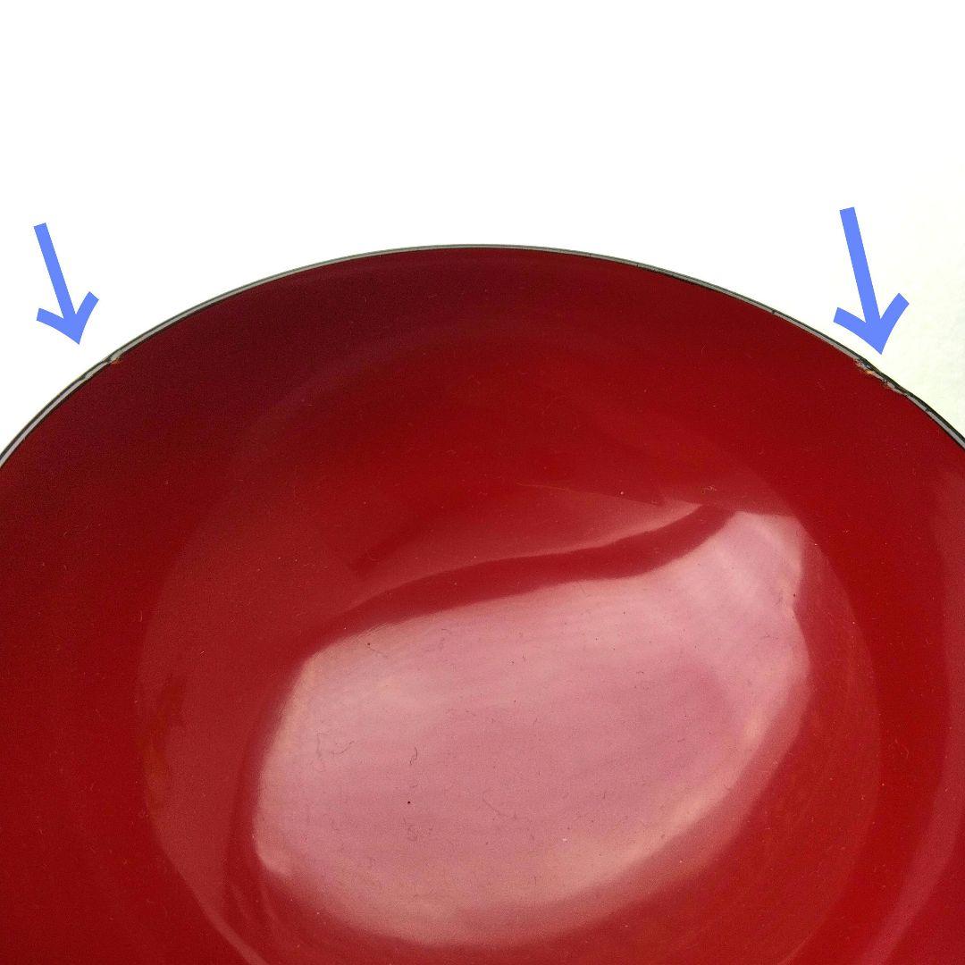 【未使用品】難有　5客セット　汁椀　浄法寺塗り　昭和レトロ　伝統工芸品　漆　木製