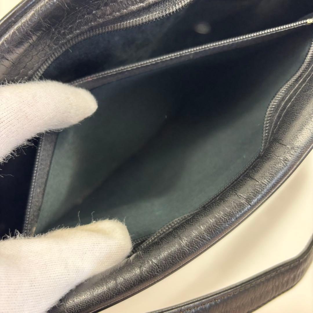 レア　バーバリー ショルダーバッグ ノバチェック シャドーホース　ホースロゴ　黒