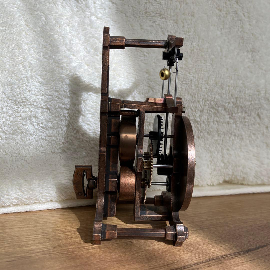 COMOREBITO　値下げ！　アンティーク型時計風置物　からくり時計