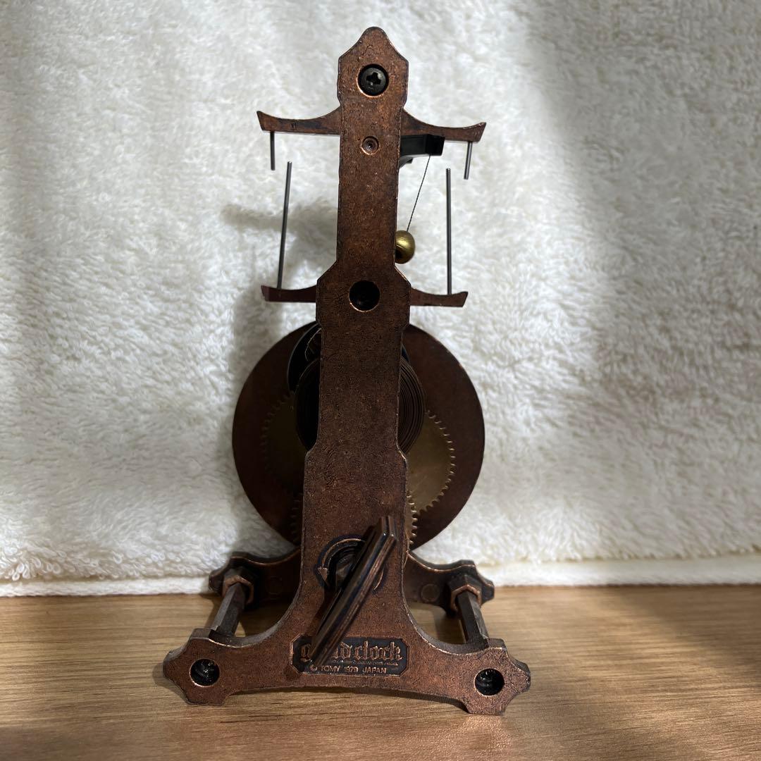 COMOREBITO　値下げ！　アンティーク型時計風置物　からくり時計