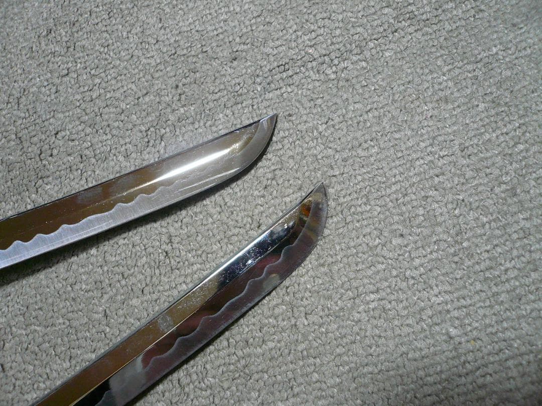 ★ミニチュア 大刀 小刀 龍彫り 模造刀 短刀 日本刀