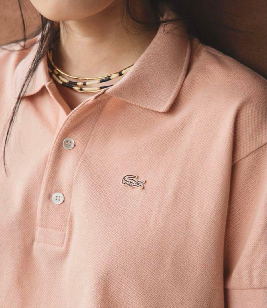 LACOSTE/ラコステ IENA別注 オレンジ