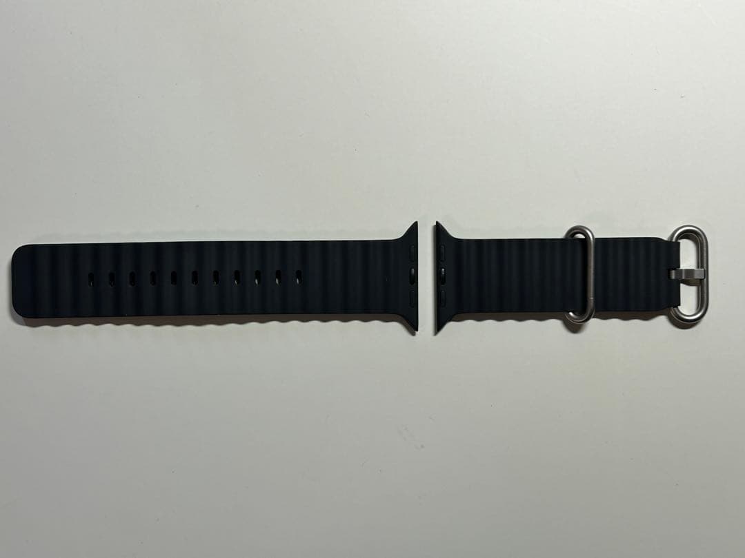 【美品・箱なし】純正49mmオーシャンバンド・ブラック（ナチュラルチタニウム）④