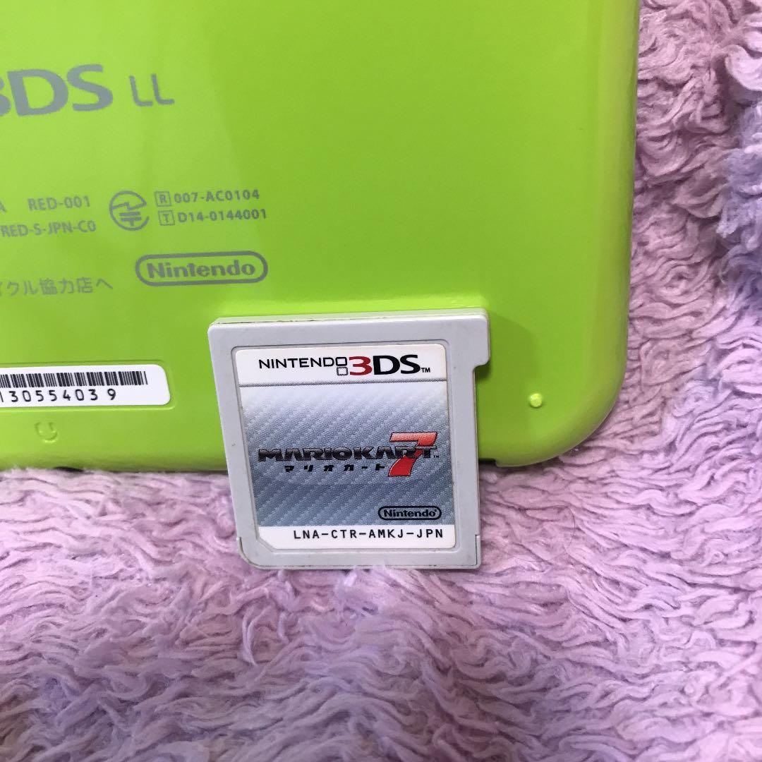 Newニンテンドー3DS LL ライム×ブラック